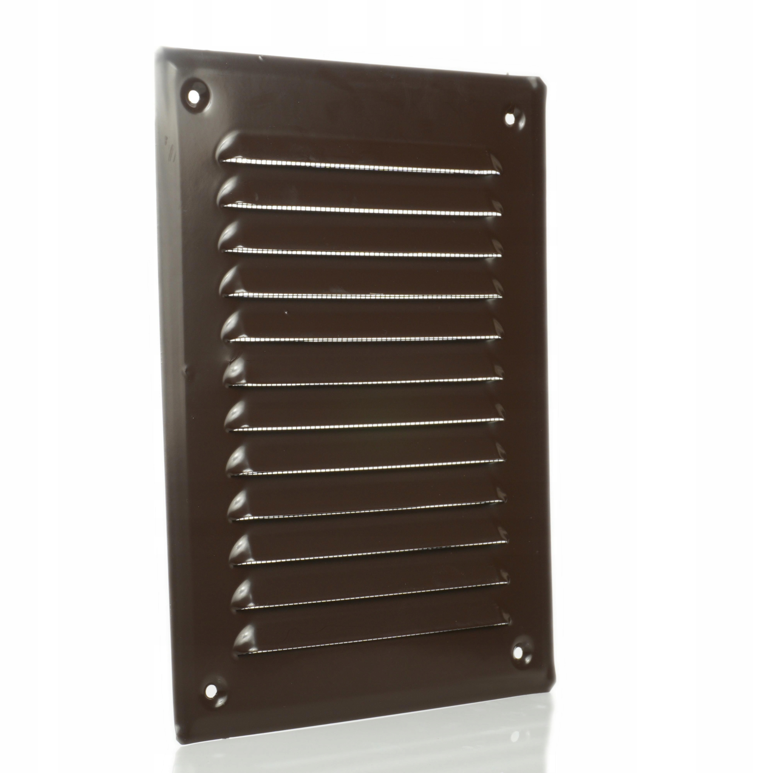 

Kratka Osłona wentylacyjna 14x21 Metalowa Brąz