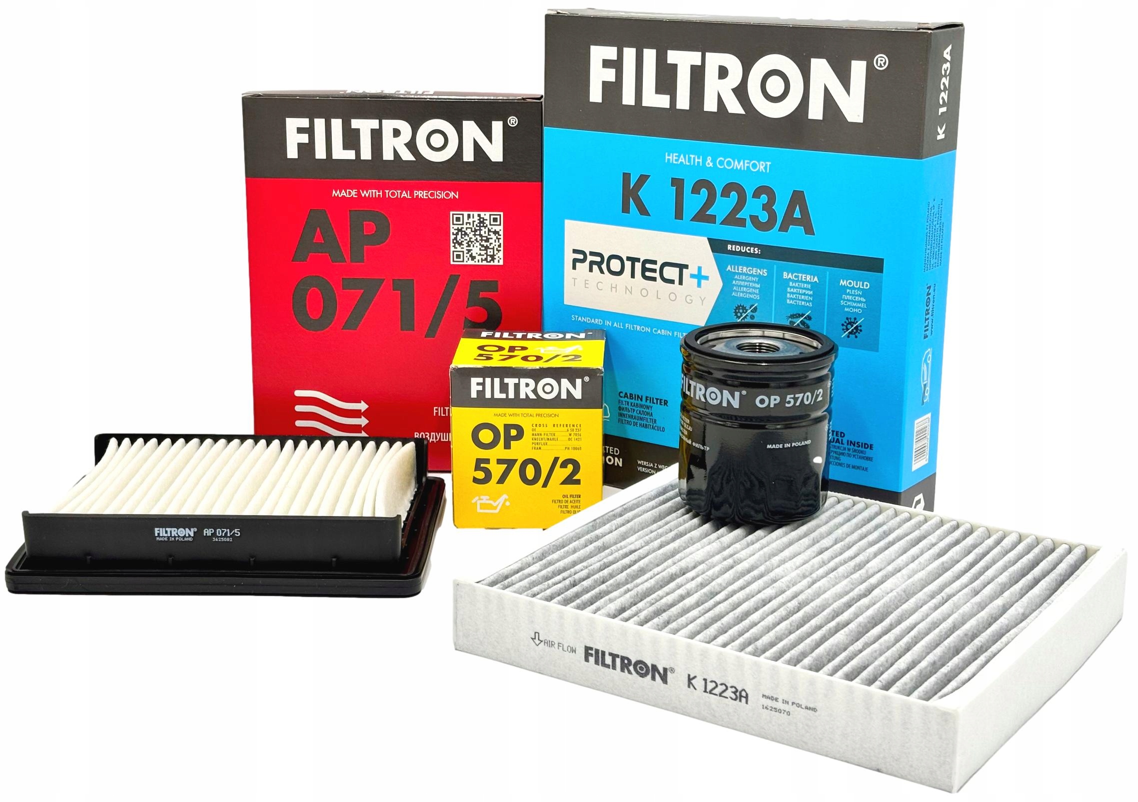Filtron Sada Filtrů Opel Karl 15-19 1.0 71 Km 73 Km 75 Km
