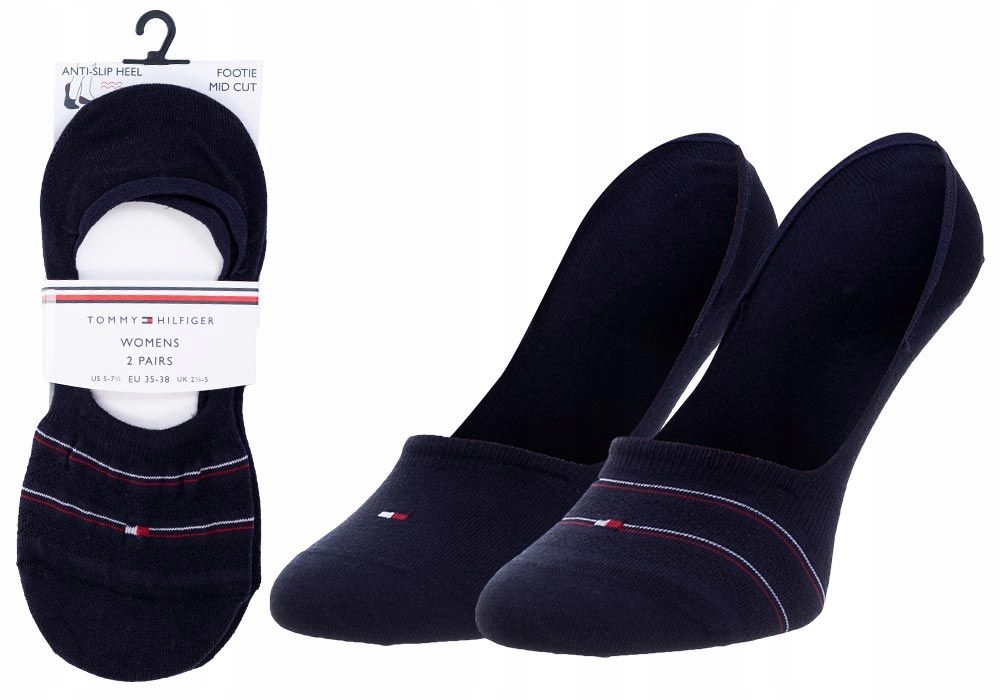

Tommy Hilfiger Damskie Mikrostopki 2P Navy r.39-42