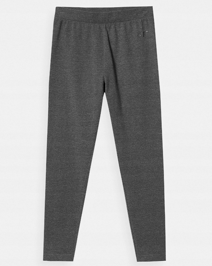 Legginsy ciemny szary melanż F038 134cm