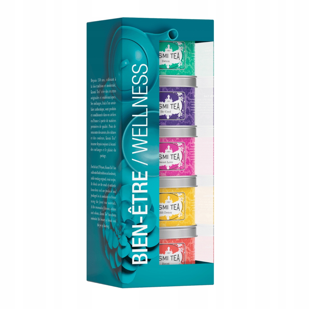 Zestaw prezentowy herbat Kusmitea Wellness