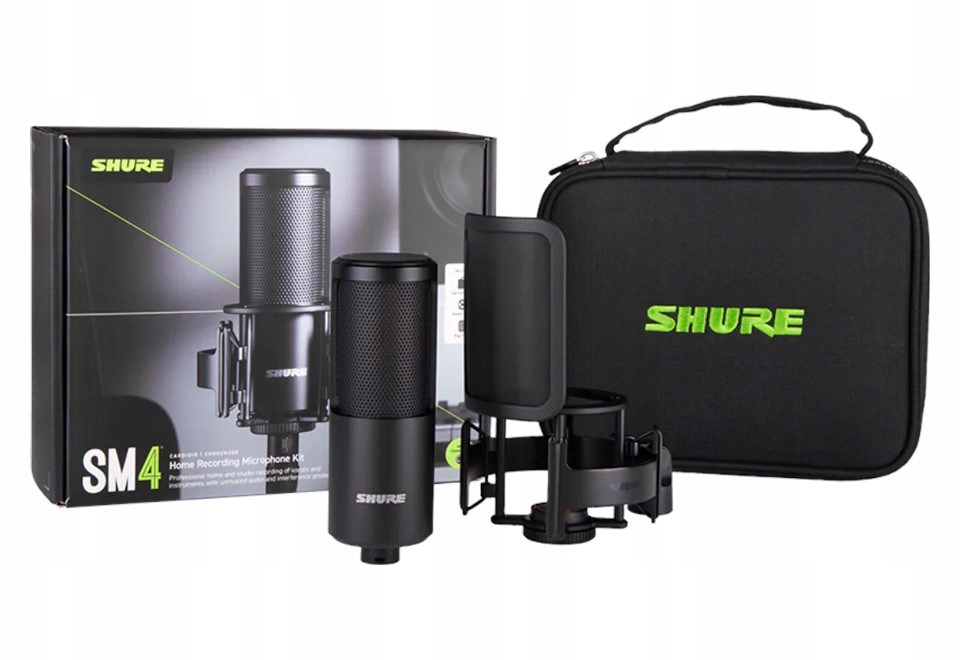 Shure SM4-K-KIT – Kondenzátorový mikrofón, externe polarizovaný