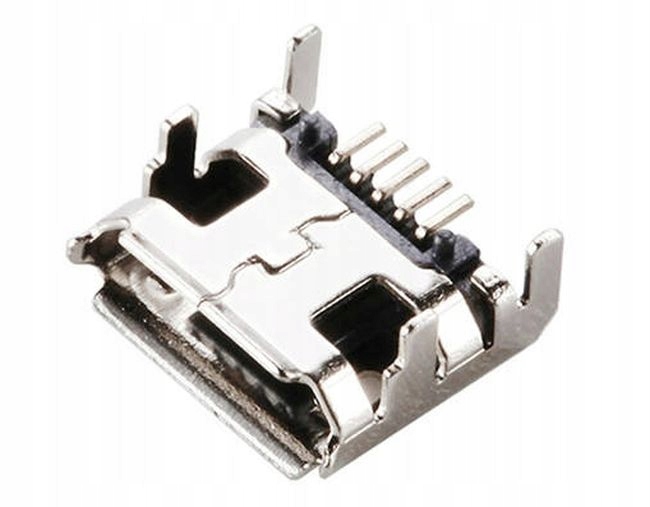 

Gniazdo micro Usb 5pin Smd do lutowania do płyty