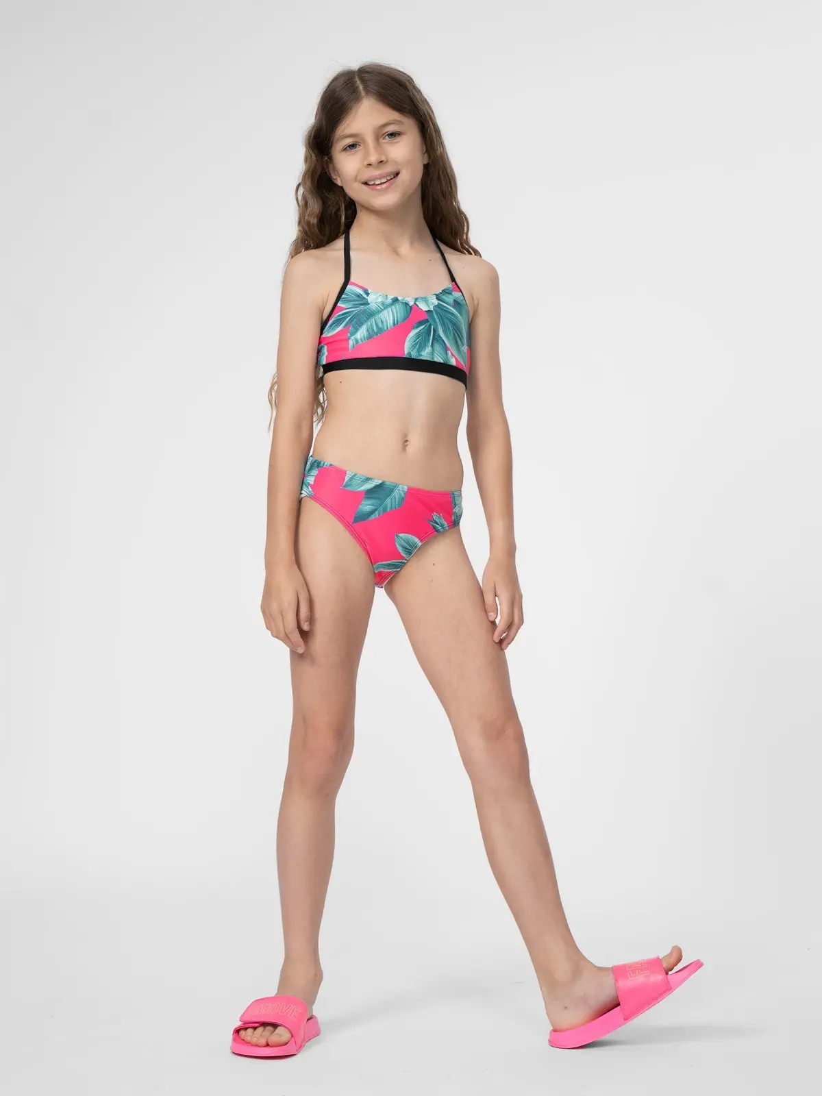 4F Strój Kąpielowy Dziewczęcy Dwuczęściowy Basen Kod producenta 4FJSS23UBKSF008