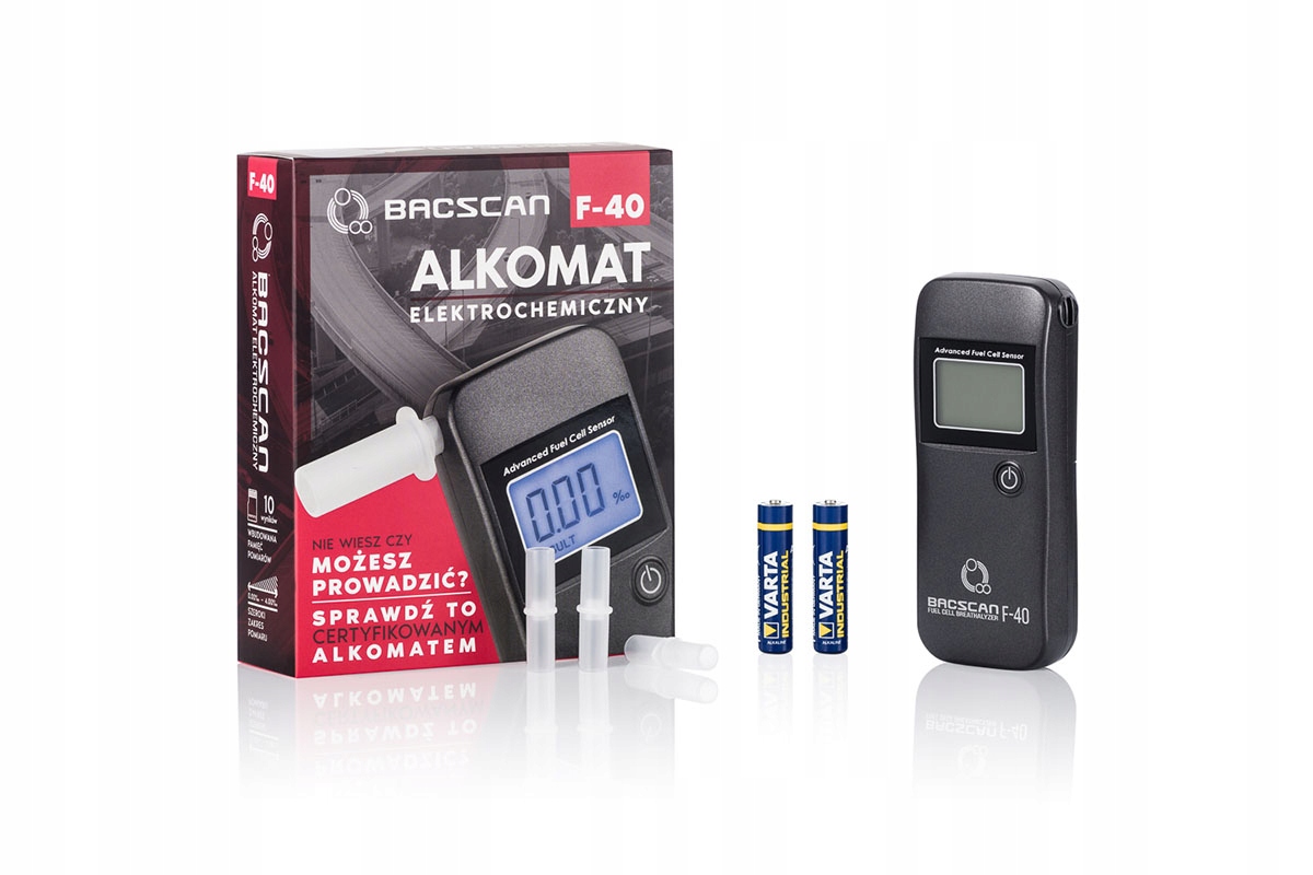Alkomat BACscan F 40 darmowe kalibracje Brand BACscan