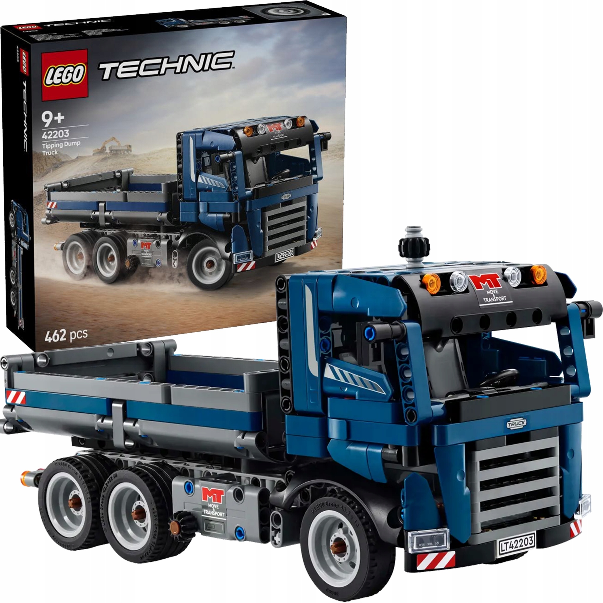 42203 Lego Technic Sklápěč s výklopnou převodovkou