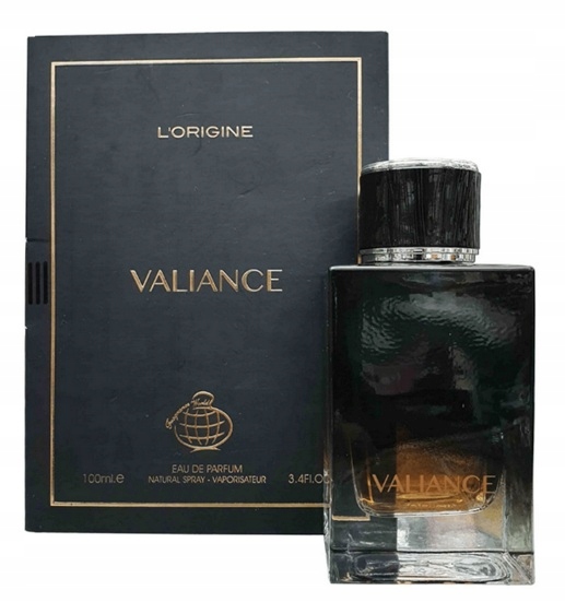 Fragrance World L'origine Valiance 100 ML Parfémovaná Voda Pro Muže