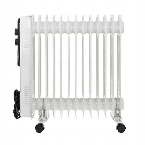 Grzejnik Olejowy Adler AD 7818 2500W 13 Żeberek Biały