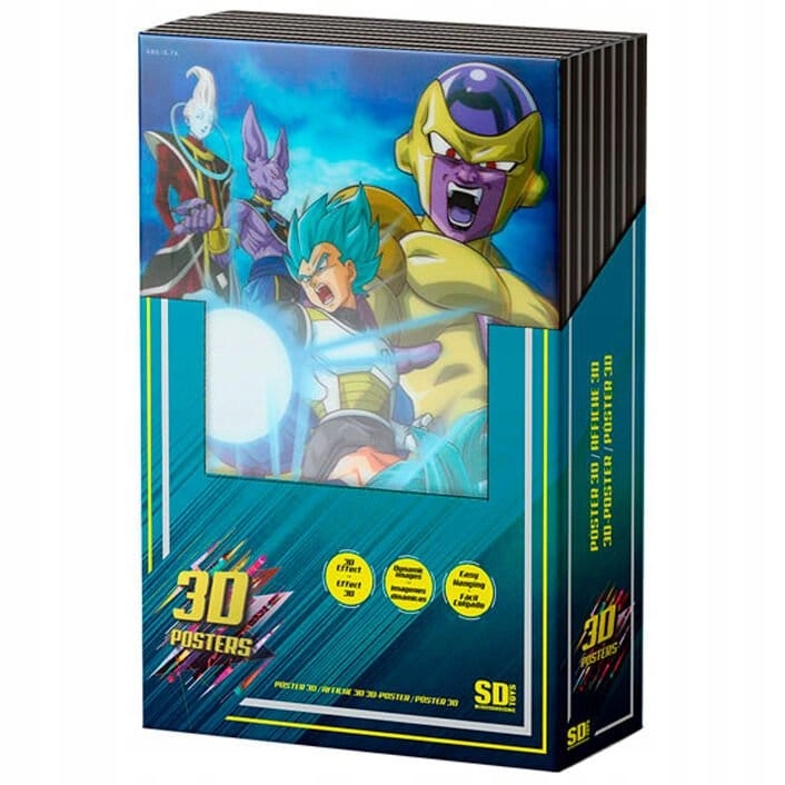 3D plakát Dragon Ball a Dragon Ball 38 x 58 cm, displej (1