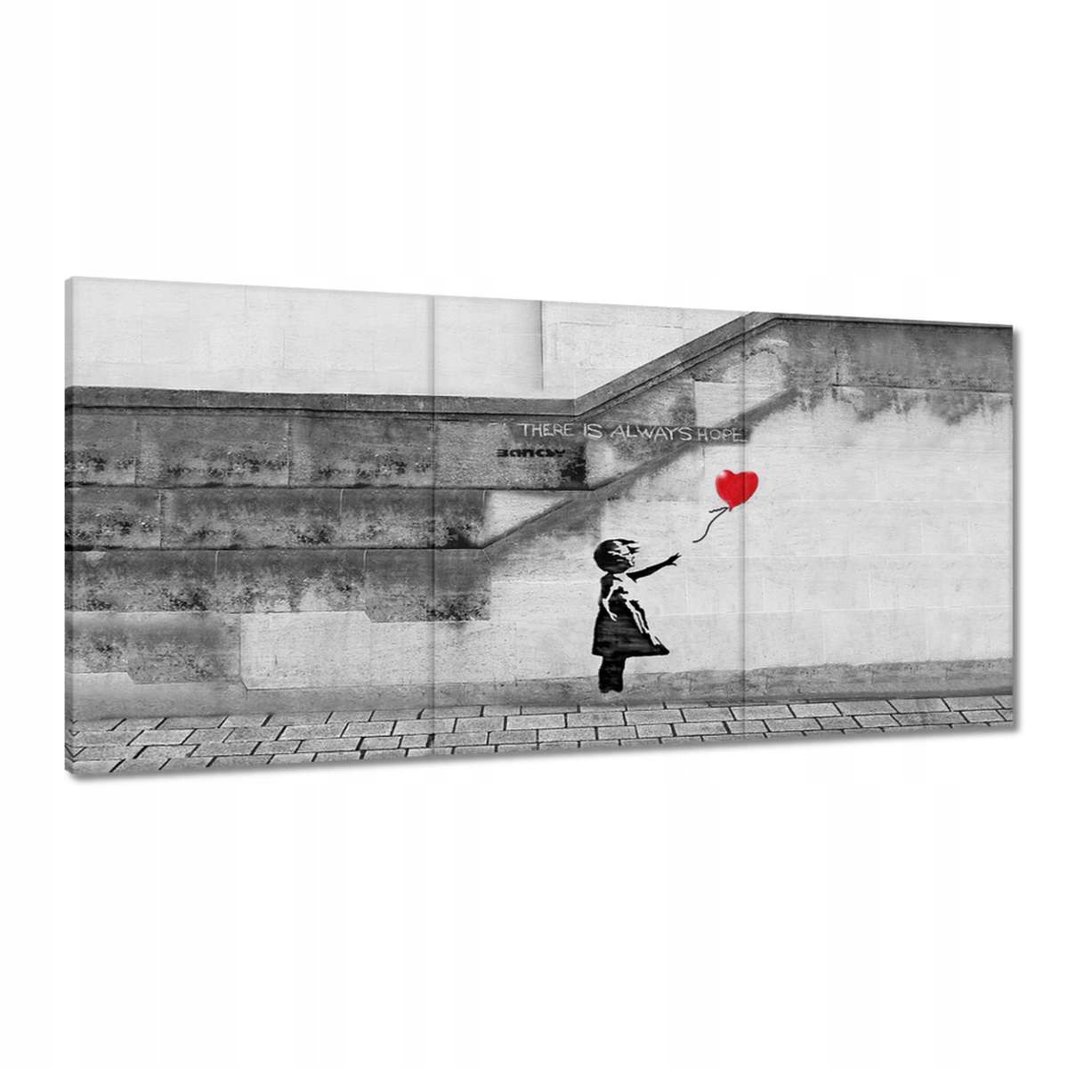 Obrazy 180x90 Banksy Dievčatko Hope