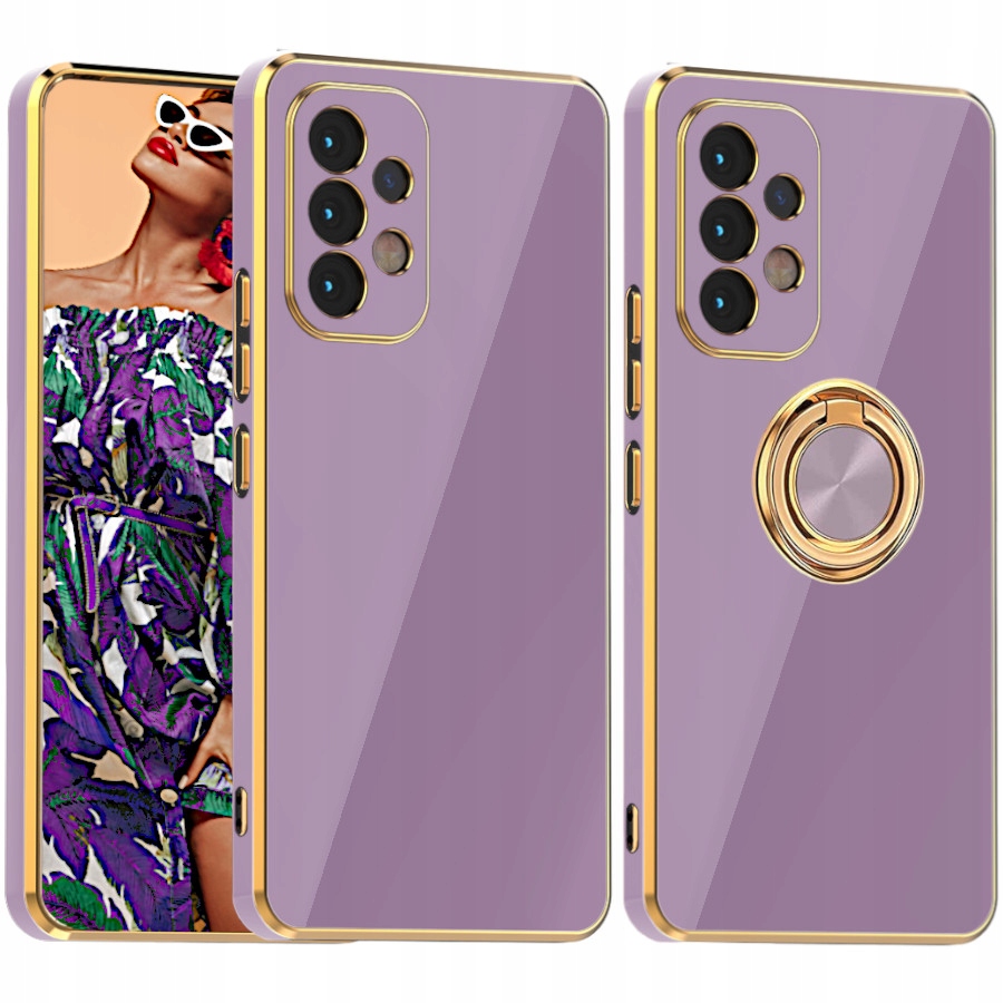 

Etui Glamour Ring Do Samsung A33 5G Szkło