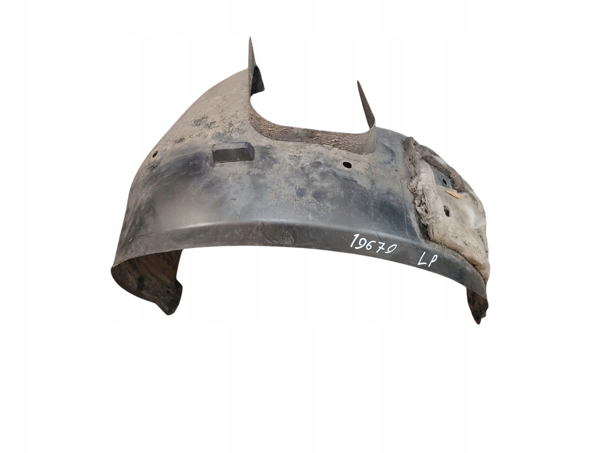 mudguard left left front PEUGEOT 308 and T7 (2007-2011) 9680374980 complete