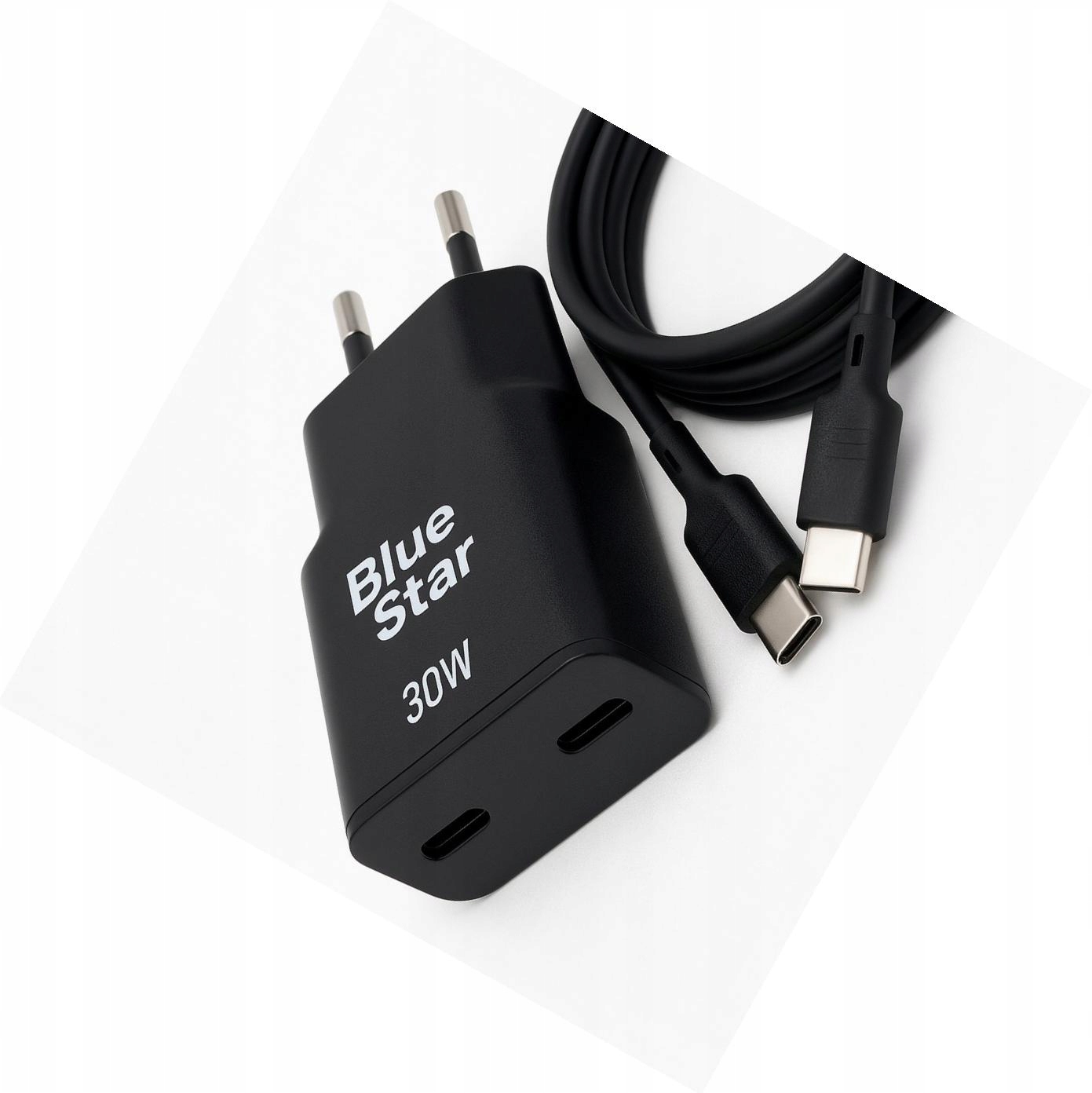Szybka ładowarka 30W 2 porty z długim kablem 2m do iPhone 17