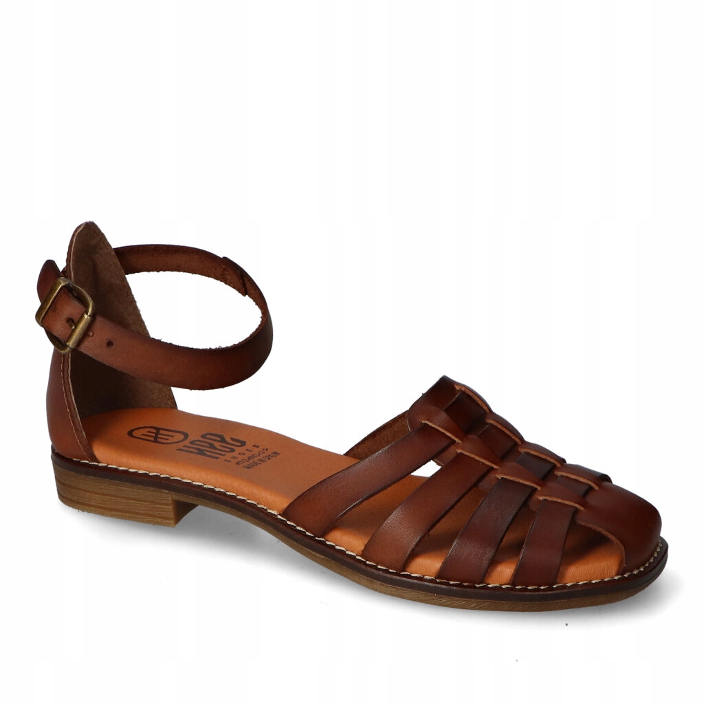 Sandály Hee 26306/Nuez Tmavě hnědá lico 40