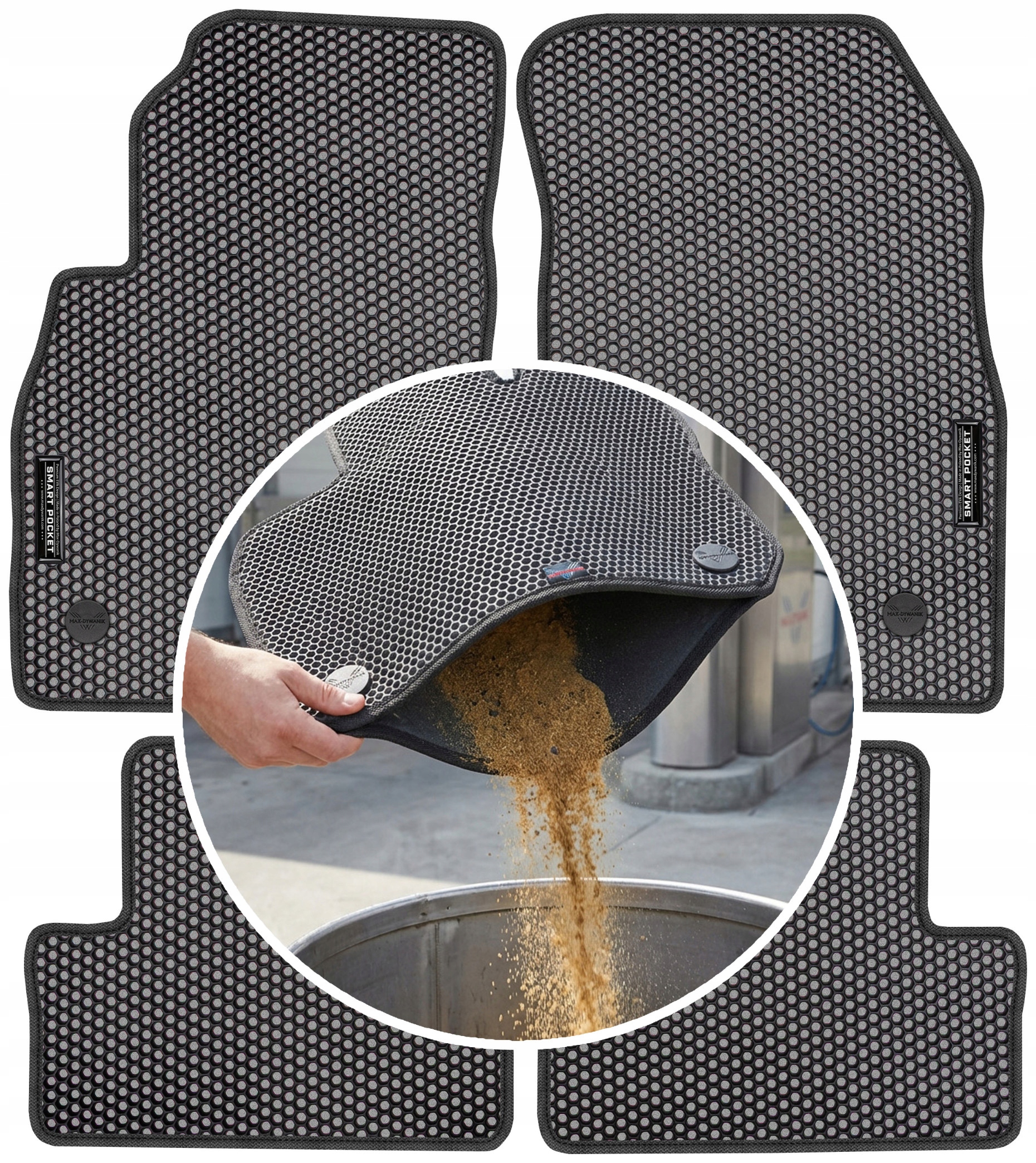 Chevrolet Cruze I 2009-2016 Koberce Eva Smart Pocket