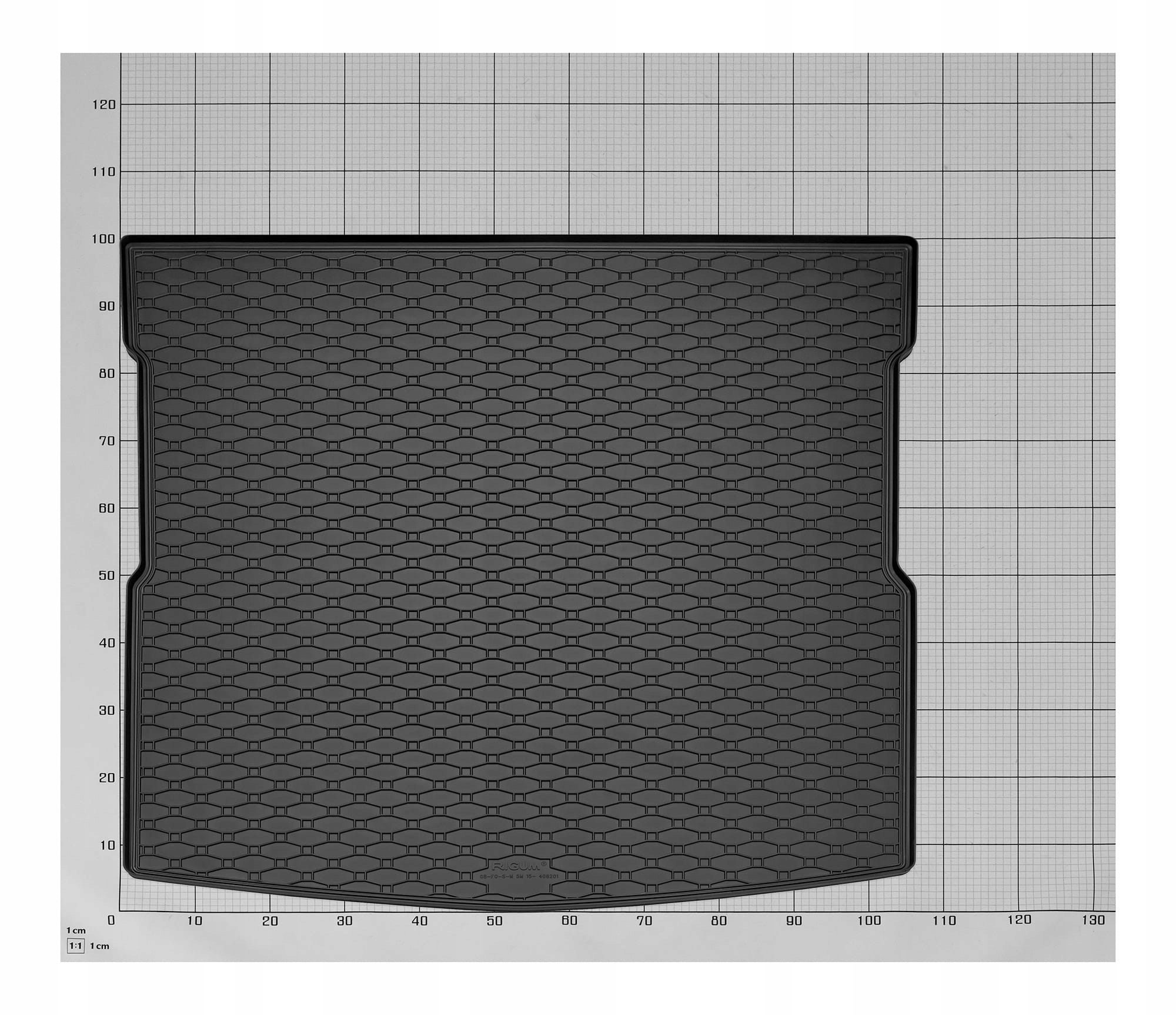 Dywaniki i mata do Ford S-Max 5 miejsc 2015-2023 Materiał guma