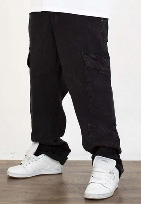 Kalhoty I8 Denim BAG86 Baggy černé