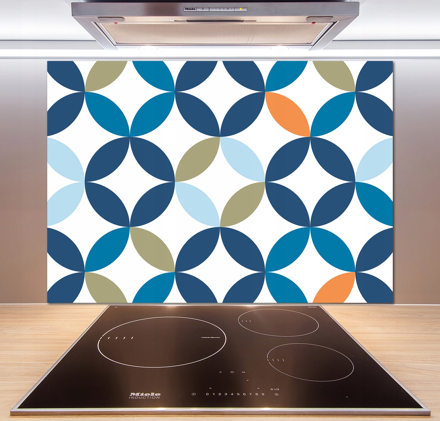 

Panel do kuchni Geometryczne tło 100x70 cm + Klej