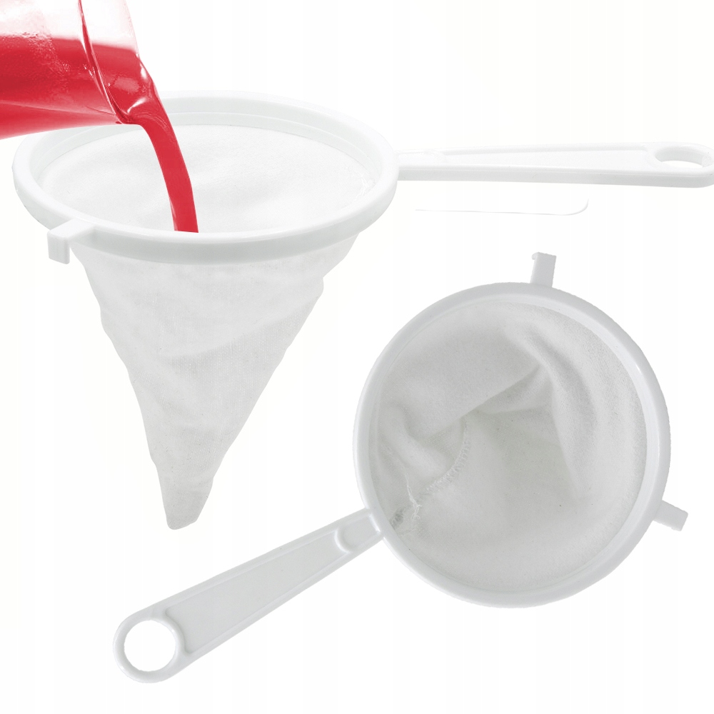 20 cm 2L filtrační sáček bavlna Filtrace Moštu Víno tinktur piva džusu