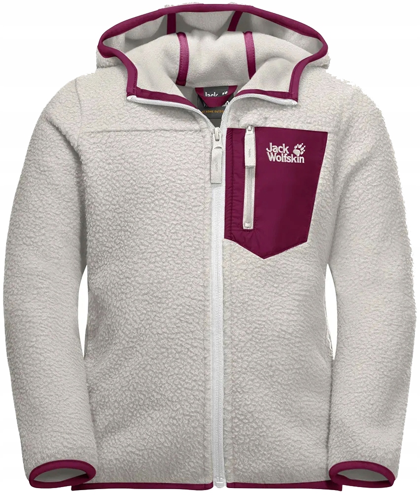 Jack Wolfskin Kurtka Dziecięca Polarowa Softshell Trekkingowa Turystyczna