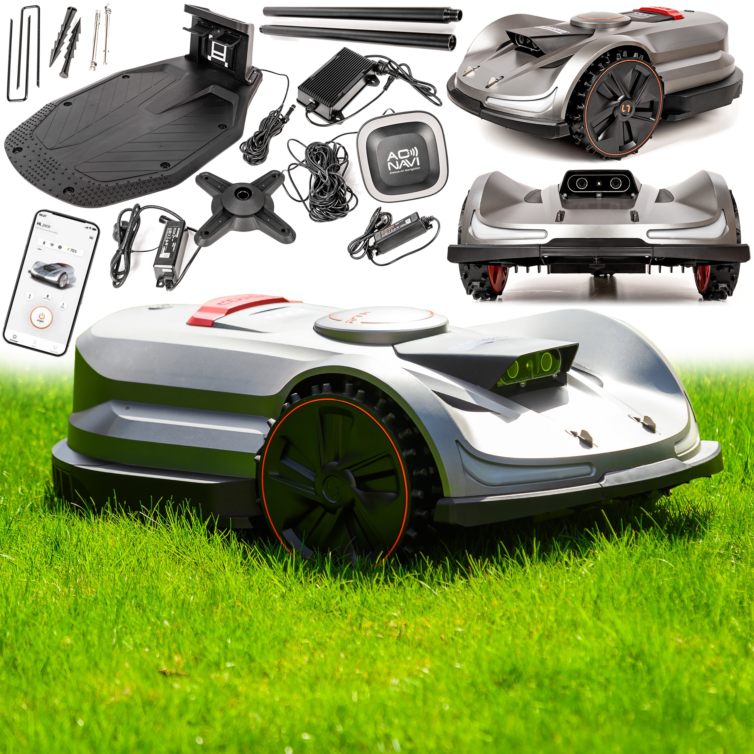 Kosiarka Robot Automatyczny Sunseeker X7 Awd Antena Rtk Bez Kabli Vision Ai