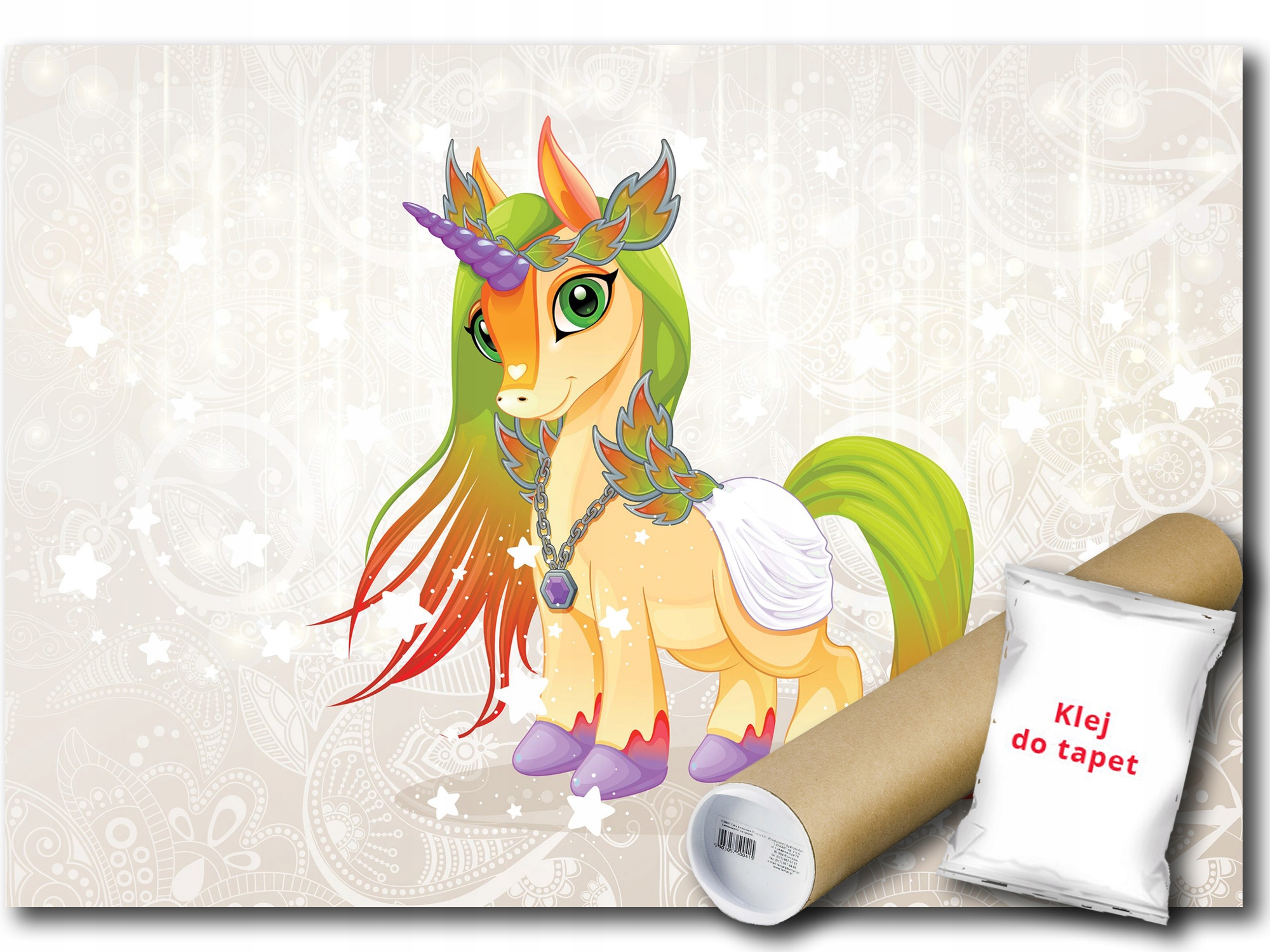 Vinylová Fototapeta Jednorožec Kuc Pony 416x290