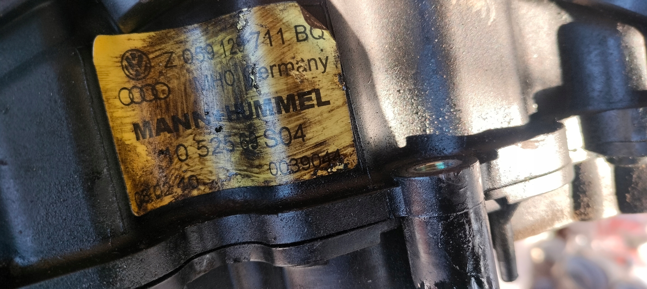 коллектор Впускный левый Audi Q7 и 4L 059129711BQ