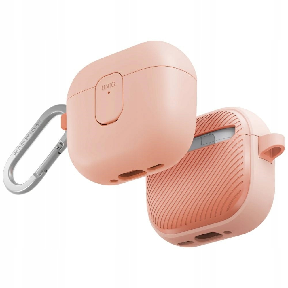 Pouzdro Uniqclyde Pro Airpods 4 Lock Case, Růžové