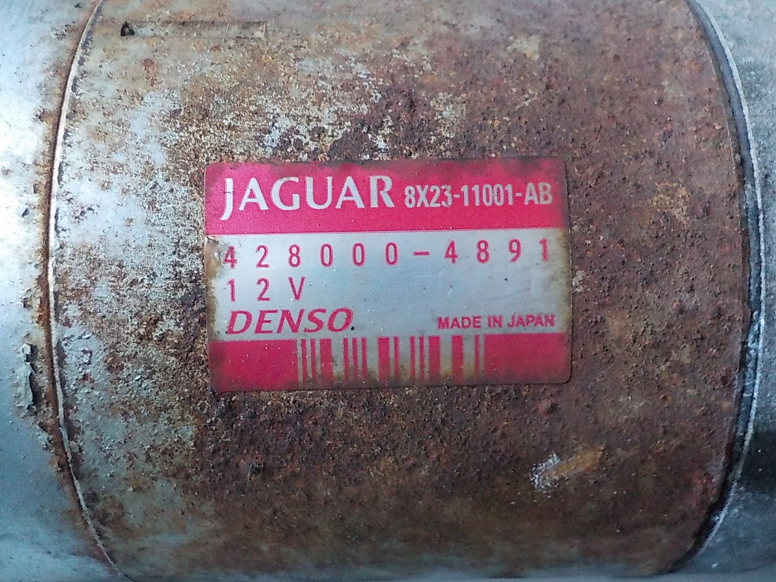 JAGUAR XF 3.0 D starter 428000-4891