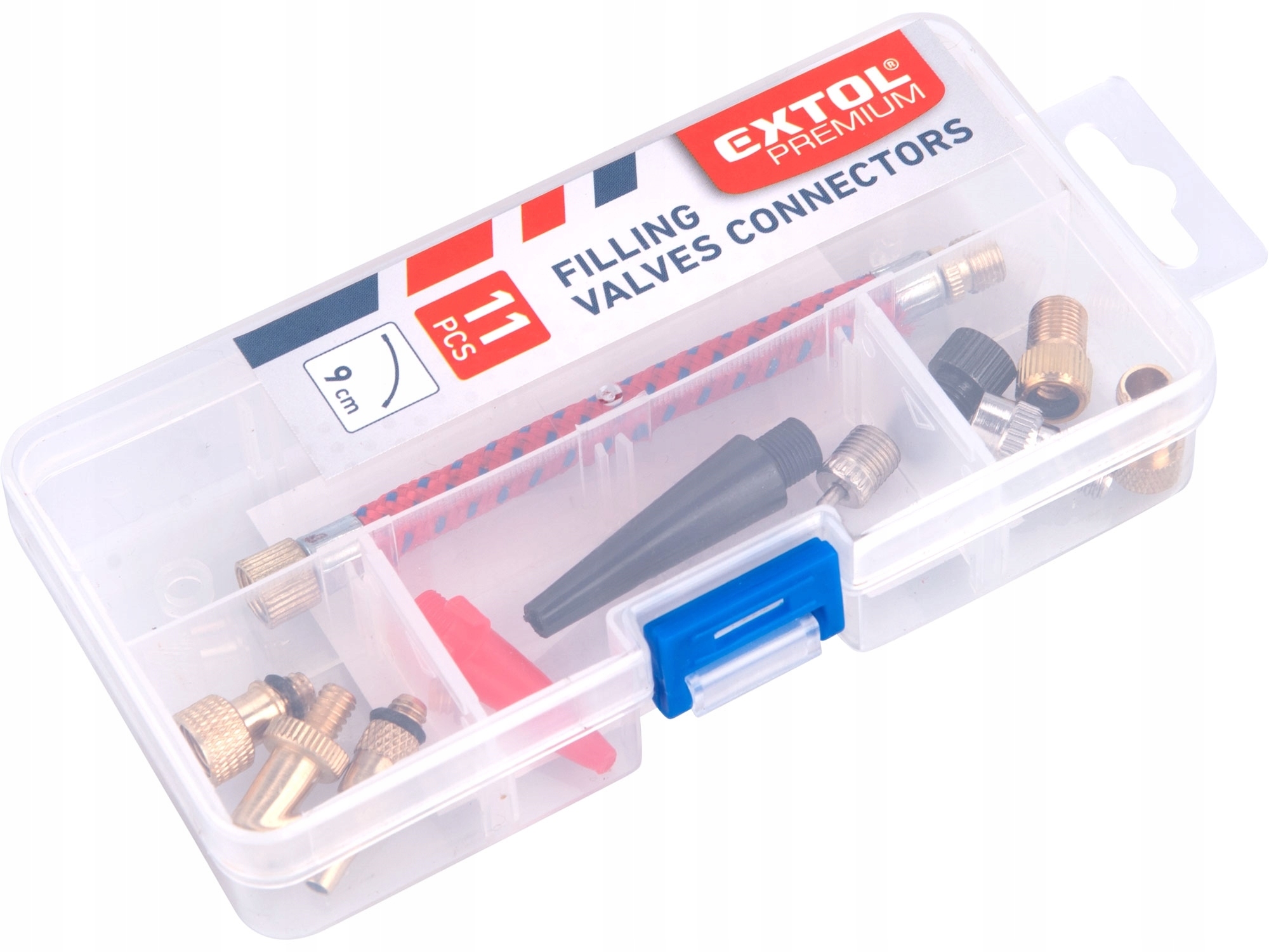 

Zestaw adapterów końcówek do kompresora i pompki