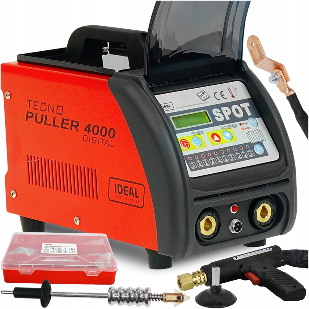 ZGRZEWARKA spotter do blach IDEAL TECNO PULLER 4000 blacharski na 230V