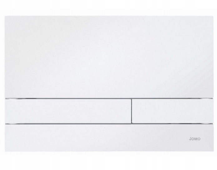 PŁYTKA PRZYCISK DO WC WERIT JOMO EXCLUSIVE 2.0 BIAŁY POŁYSK 167-34000101-00