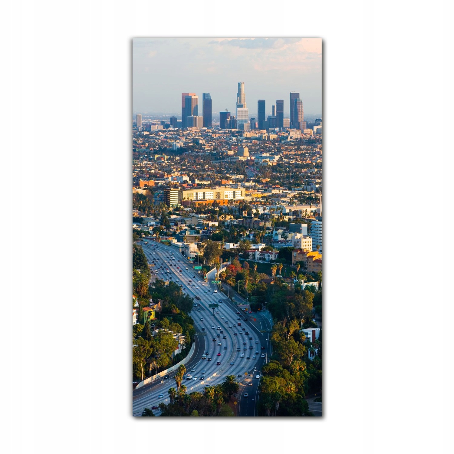 

Obraz na szkle ścienny 70x140 Los Angeles zmierzch
