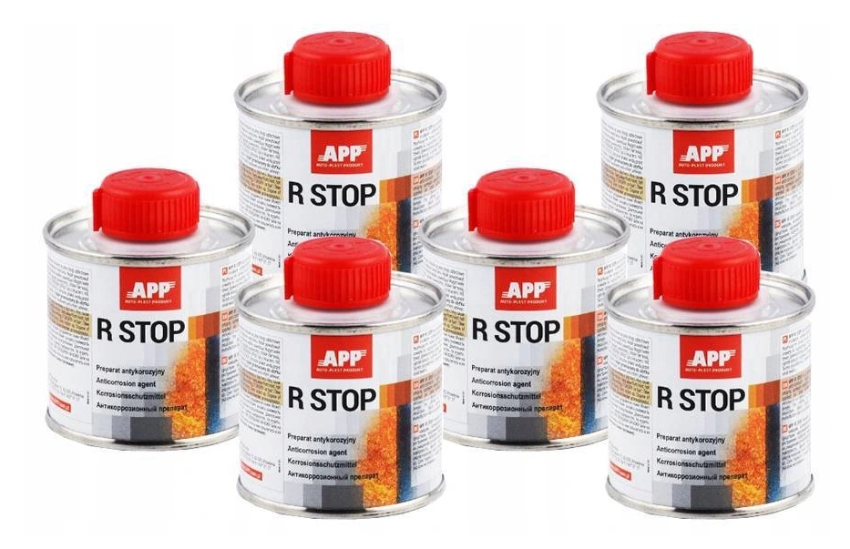 R STOP APP PREPARAT ANTYKOROZYJNY NA RDZE 6X100 ML