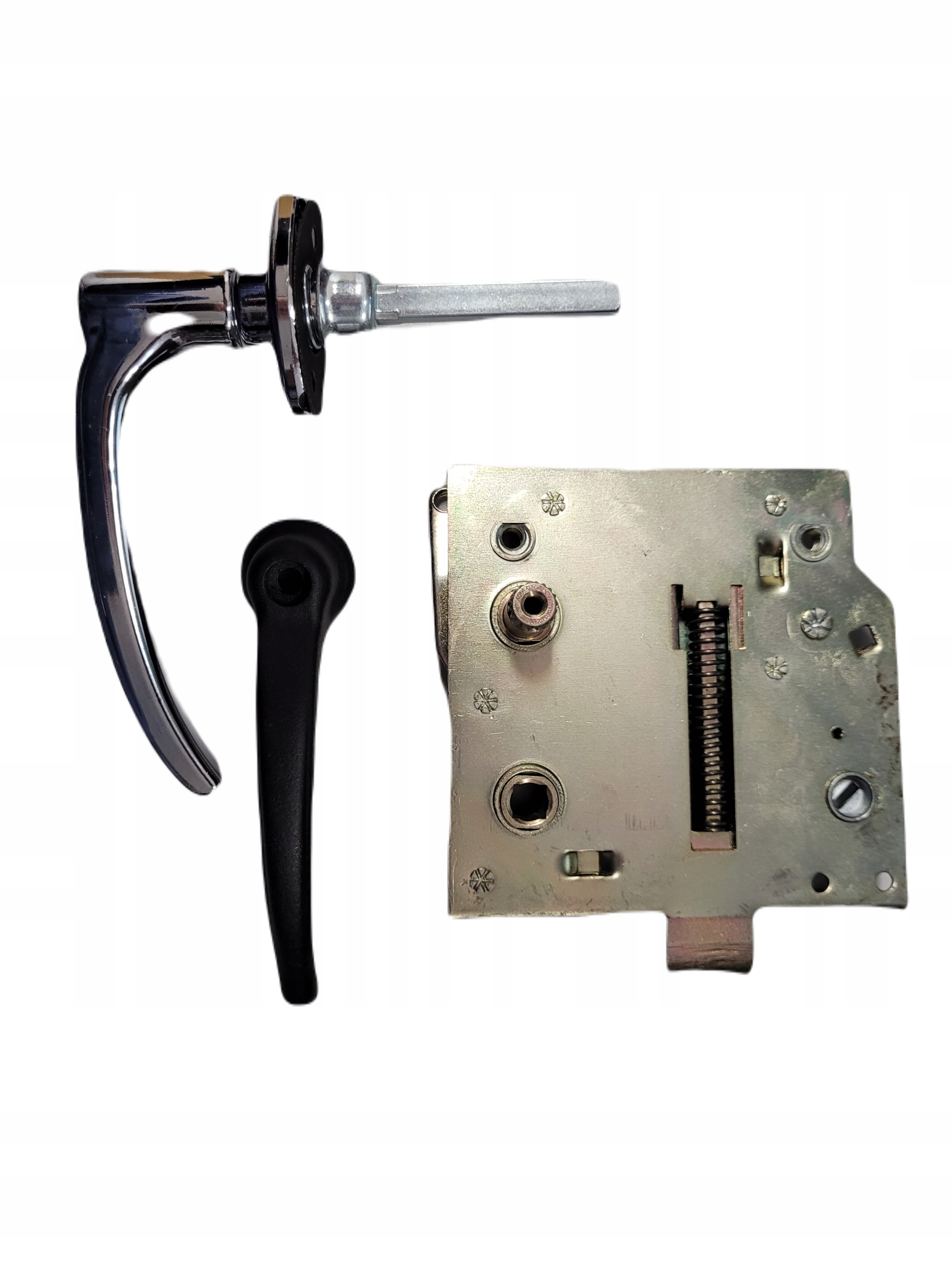 X112A56, X112B56, - ЖУК ЗАМОК КАБИНЫ ПРАВЫЙ + ДВЕРНЫЕ РУЧКИ