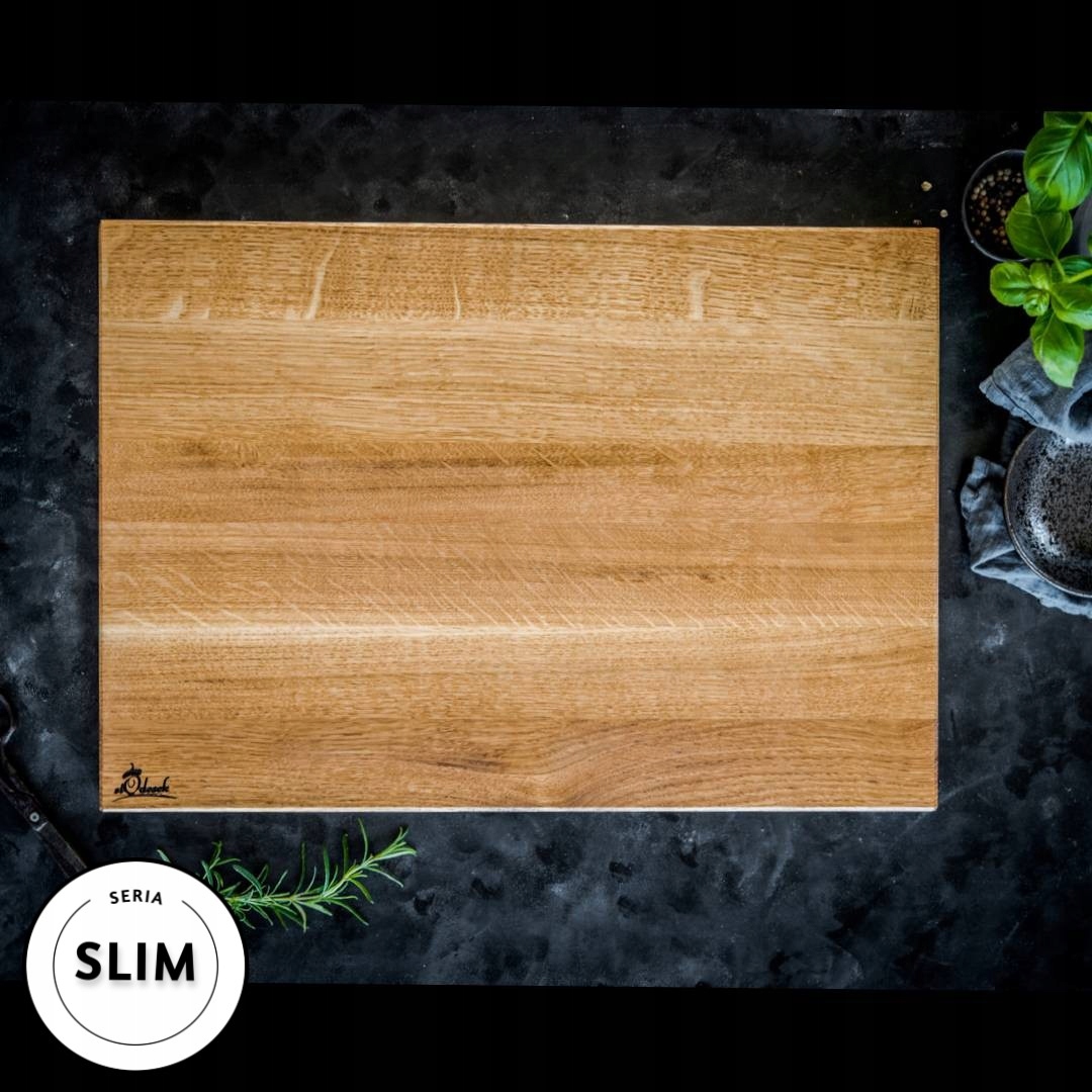 

Deska do krojenia Slim 35/25 drewniana dębowa