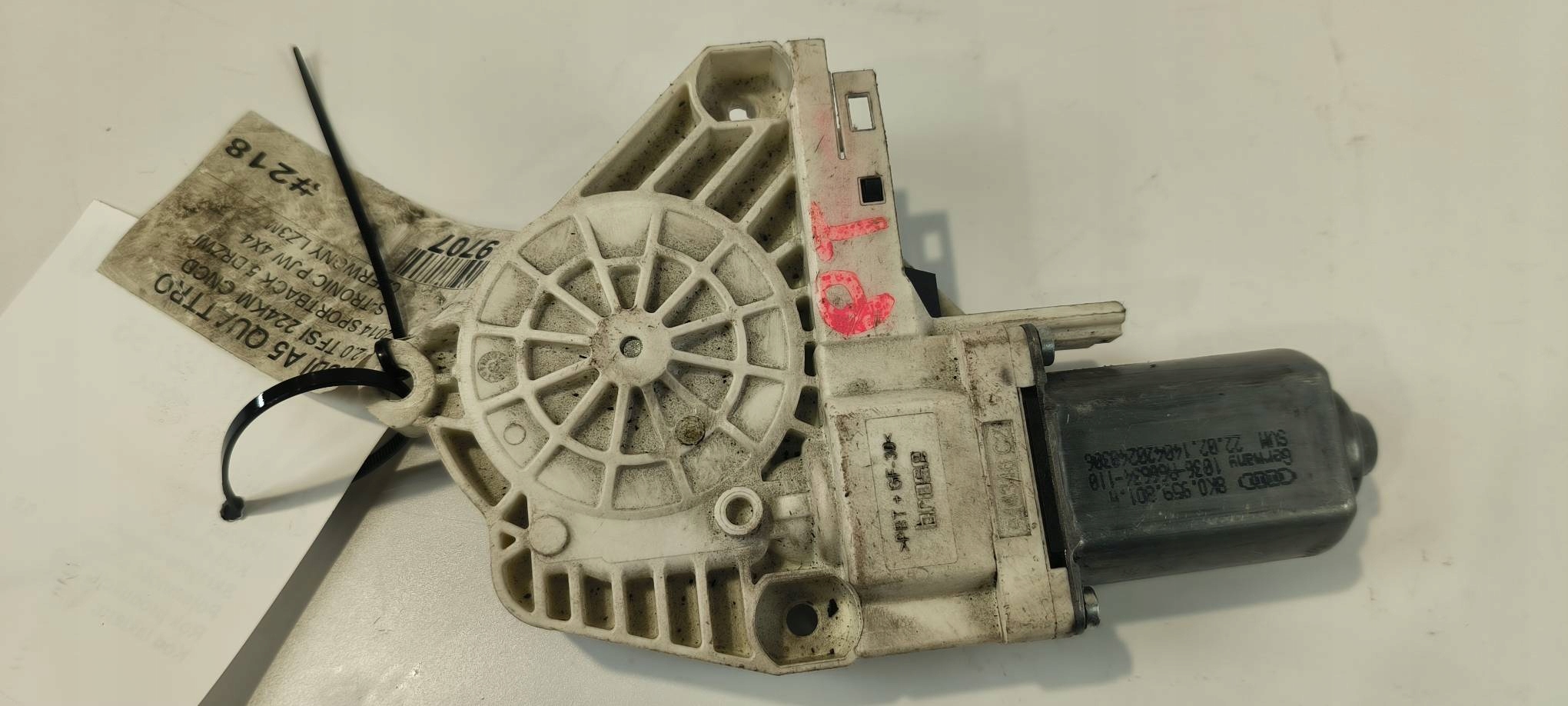 motor ablak bal eleje 8K0959801A AUDI A6 C6