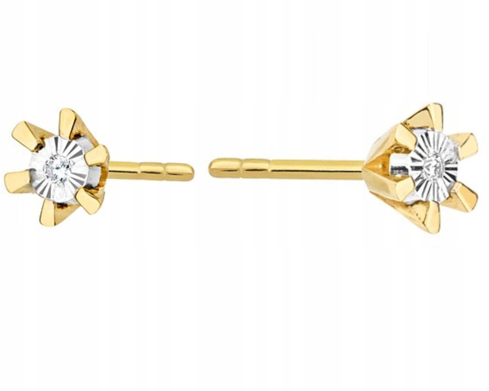 Zlaté náušnice s brilianty, vruty 585, Obchod