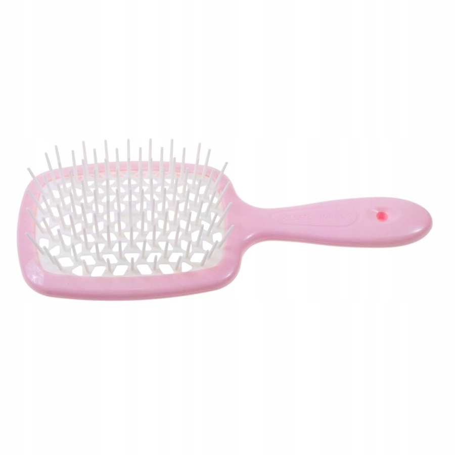 Janeke Superbrush kadeřnický kartáč Světle růžový