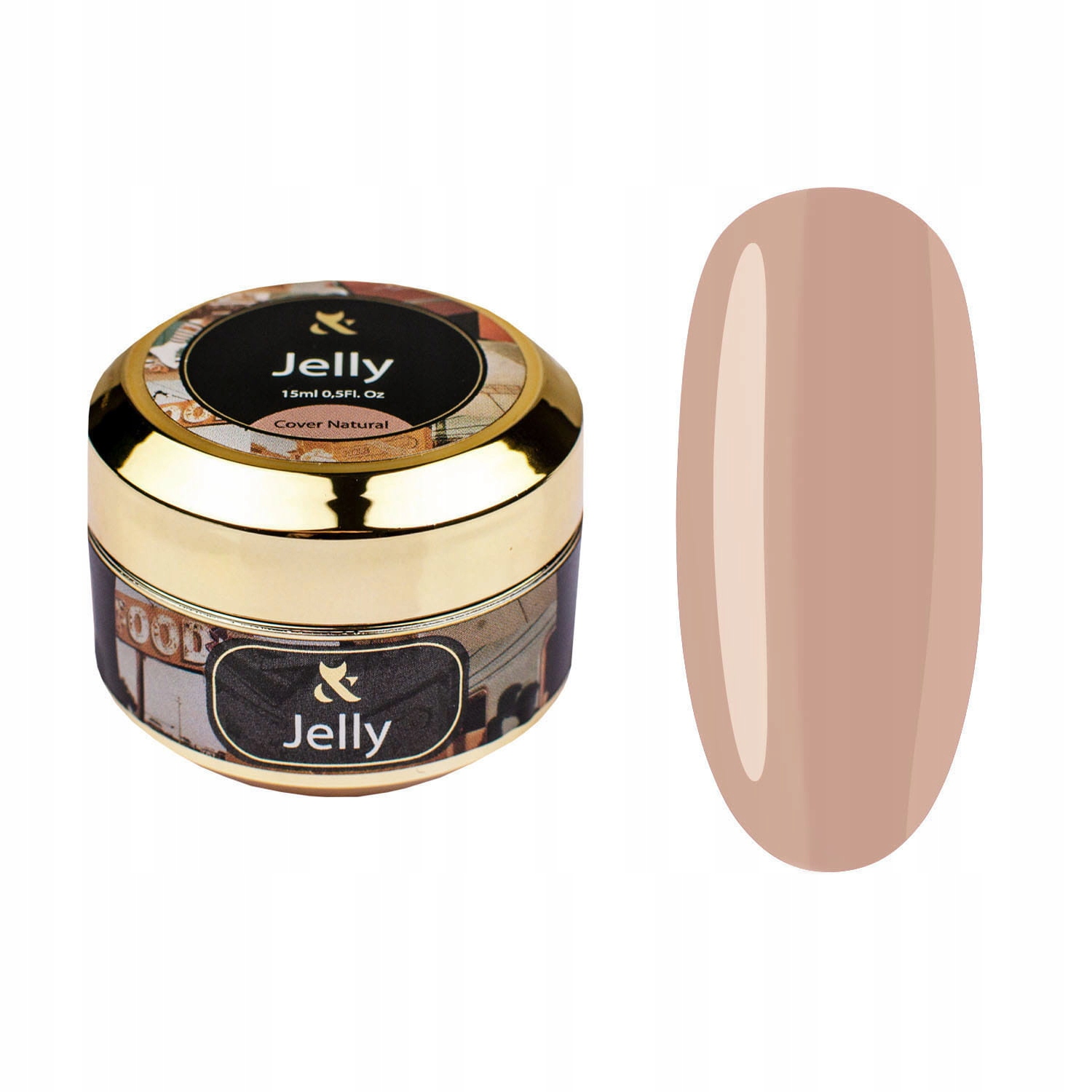 Jelly Cover Natural Żel Budujący Fox Nails Professional