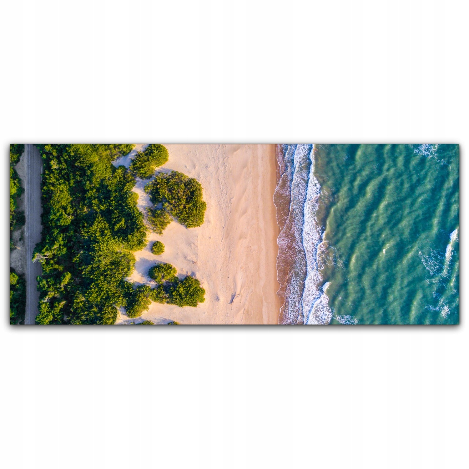 

Canvas do sypialni 125x50 Ocean Plaża Morze Niebo