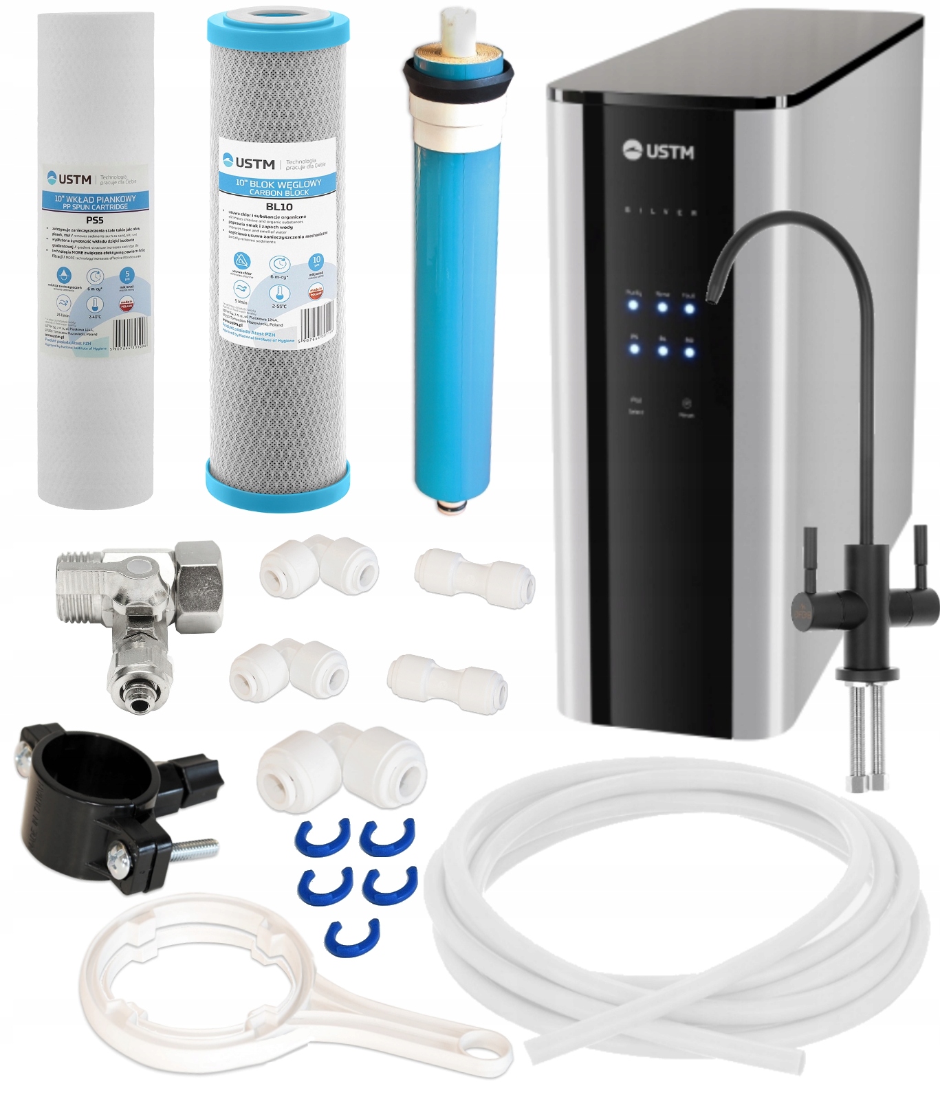 Filtr na vodu reverzní osmóza Silver Black Style Ustm 600 Gpd