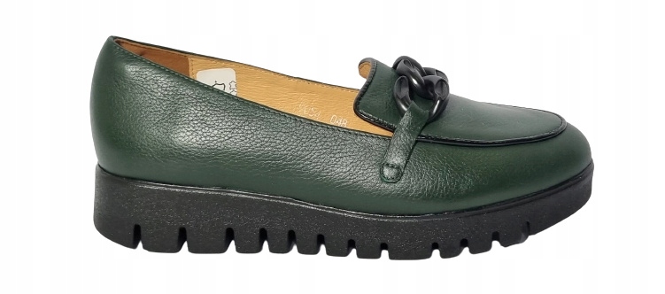 Pohodlné polobotky Aga 09054 zelené r41