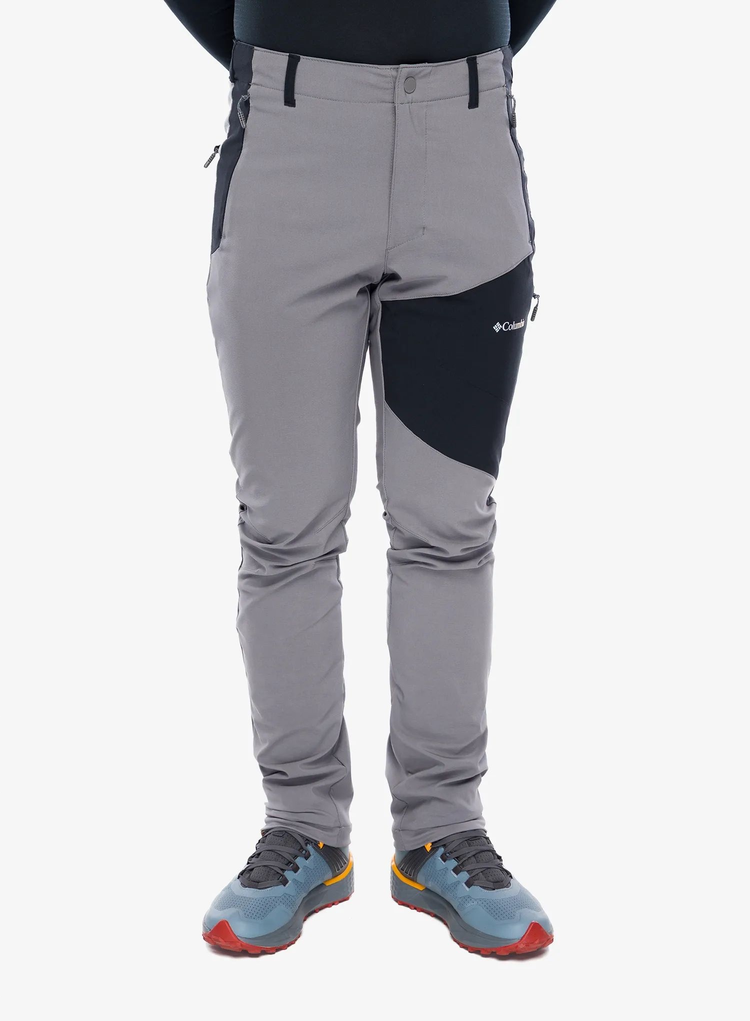 Spodnie softshell Columbia Tech Softshell Pant grey/black XL