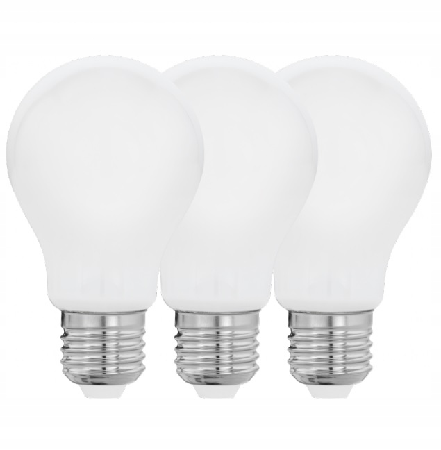 

3x Żarówka Led E27 7W 2700K 806lm 60W Eglo