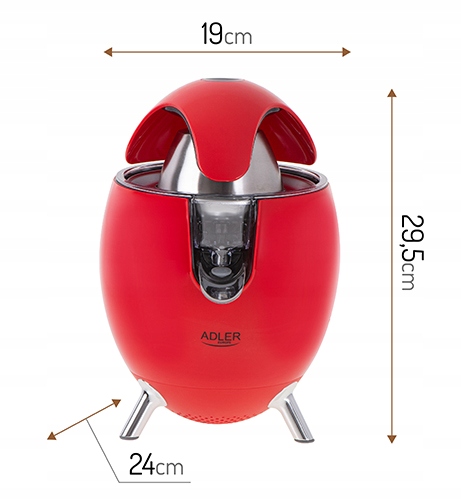 ELEKTRYCZNA WYCISKARKA do CYTRUSÓW OWOCÓW 800 W Marka Adler