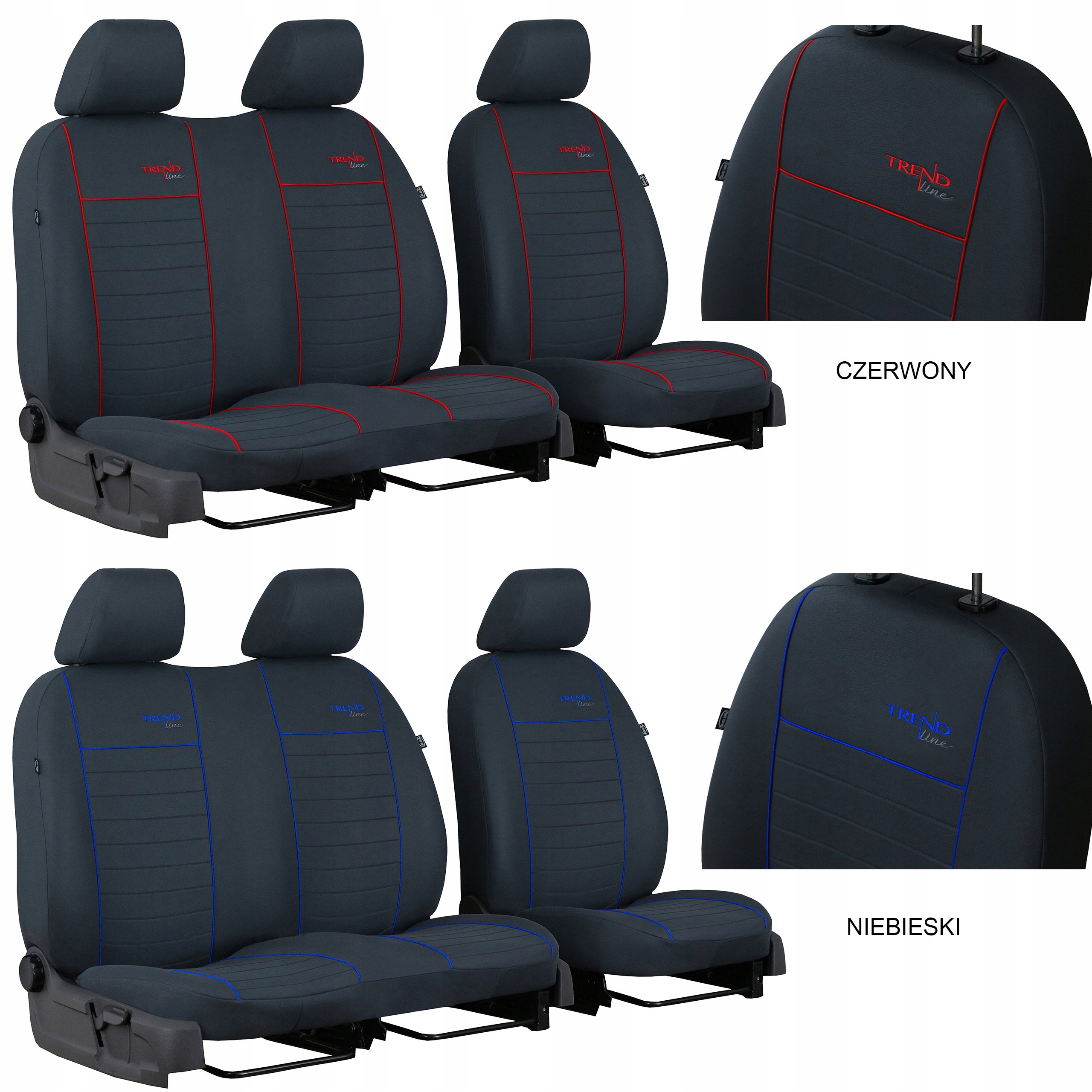 POKROWCE MIAROWE NA FOTELE ISUZU L35 EASY 2+1 Producent Pok-ter