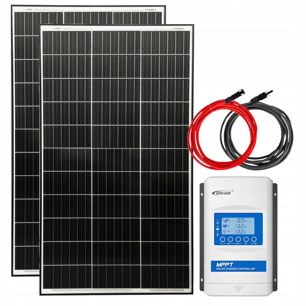 Solární Sada 2X170W Fotovoltaický Mppt Monokrystalický