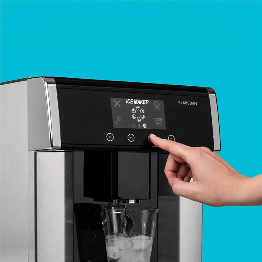 Klarstein maszyna do lodu 2w1 kostkarka 15kg/24h Kod producenta 10033478