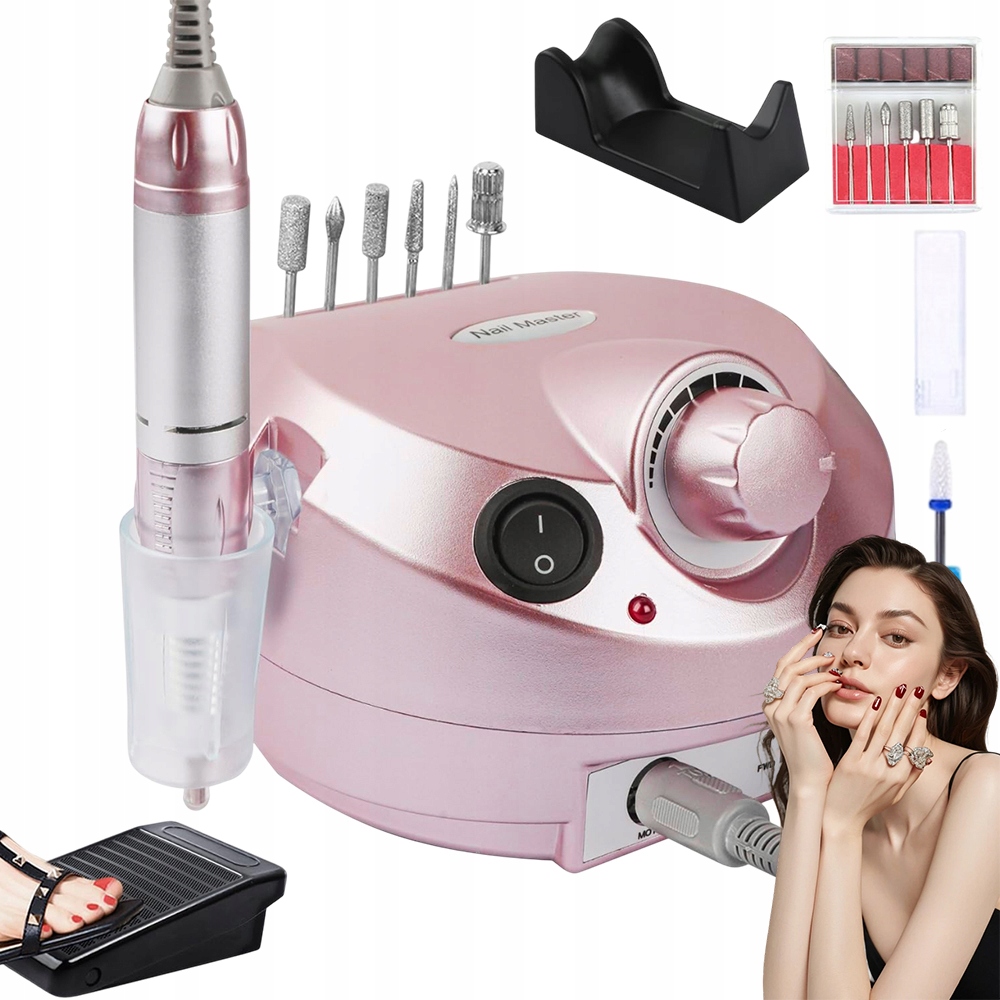 Bruska Na Nehty 65W Rychlootáčková Nožní Pedál Pohodlná Rukojeť